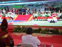 DANLANTAMAL I HADIRI RANGKAIAN KEGIATAN HUT KE-79 KEMERDEKAAN RI 