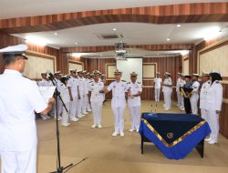 DANSATROL LANTAMAL I PIMPIN SERTIJAB KOMANDAN KRI TORANI- 860