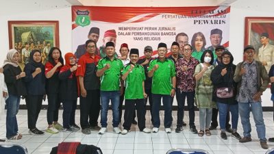 Dihadiri oleh Puluhan Jurnalis dan Aktivis, PEWARIS Mantapkan Kaki di Dunia Jurnalis