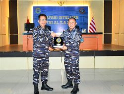 DANLANTAMAL I HADIRI SAFARI INTELIJEN TNI AL TAHUN 2024