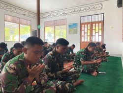 JELANG HUT KE-79 TNI ANGKATAN LAUT, LANAL SIMEULUE PANJATKAN DOA BERSAMA DENGAN KHIDMAT