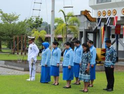 Pangkalan TNI Angkatan Laut Nias (Lanal Nias) Gelar Upacara HUT TNI AL Ke-79 Tahun 2024 Mengusung Tema “Dengan Semangat Jalesveva Jayamahe TNI AL Siap Mewujudkan Nusantara Baru Indonesia Maju