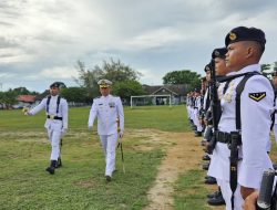 LANAL BINTAN SELENGGARAKAN UPACARA PERINGATAN HUT TNI AL KE-79 TAHUN 2024