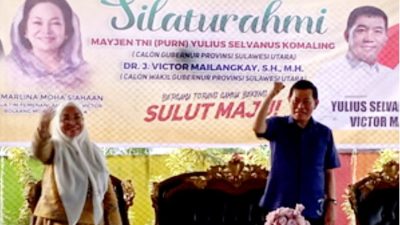 Yossi S Manoppo Hadiri Silaturahmi Cawagub Sulut DR Victor Mailangkay  ke Tokoh BMR di Kotamobagu