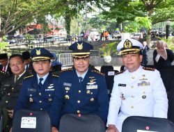 Komandan Lanal Bandung Hadiri Upacara Peringatan Hari Kesaktian Pancasila Tingkat Provinsi Jawa Barat Tahun 2024