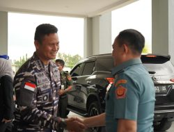Danlanal Dumai Terima Kunjungan Debidjiantrat Lemhanas RI
