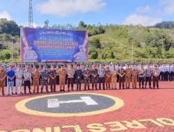 Danlanal Dabo Singkep Ikuti Apel Gelar Pasukan Operasi Zebra Seligi 2024