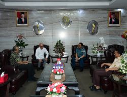 Komandan Lanal Bandung Laksanakan Courtesy Call (CC) Ke Ketua DPRD Provinsi Jawa Barat