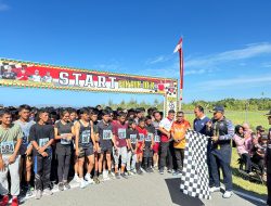 Danlanal Simeulu Hadiri Pembukaan Fun Run Sekabupaten Simeulue Tahun