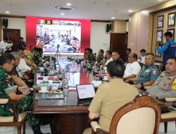 Komandan Lantamal I Hadiri Rakor Persiapan Pelaksanaan Pilkada Serentak di Provinsi Sumatera Utara Tahun 2024
