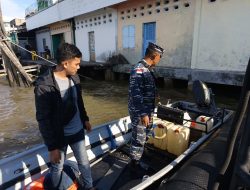 Patroli Laut POS TNI AL Selat Panjang Amankan Tiga Nelayan Pengguna Sabu