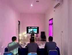 Lanal Simeulue Ikuti Virtual Conference Bimtek Pelaporan Informasi Bahaya Pelayaran Dalam Rangka Hari Hidrografi Tahun 2025