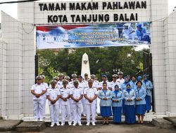 Ziarah Rombongan Prajurit Lanal TBA dan Jalasenastri Dalam Rangka Peringatan Hari Dharma Samudera
