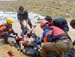 Lanal Tarempa Bantu Evakuasi Penemuan Mayat Korban Kecelakaan Laut