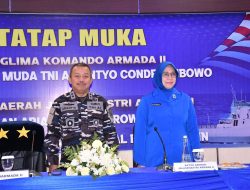 Pangkoarmada II Tatap Muka Dengan Keluarga Besar Lanal Banjarmasin