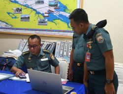 Wasrik It Koarmada I Laksanakan Audit Kinerja di Lanal Tanjung Balai Asahan