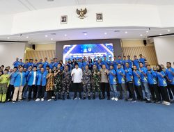 Danlanal Bintan Hadiri Acara Pelantikan Pengurus KNPI Se-Kabupaten Bintan