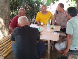 Berikan Rasa Aman Kapolsubsektor Cempaka Putih Barat Lakukan Sambang Dan Patroli Dialogis