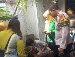 Bersama Kader Jumantik Bhabinkamtibmas Cempaka Putih Timur Laksanakan Kegiatan Pemberantasan Sarang Nyamuk