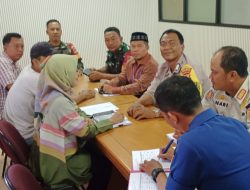 Bhabinkamtibmas Kelurahan Serdang Bersama 3 Pilar Hadiri Rapat Koordinasi FKDM