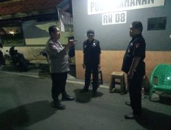Bhabinkamtibmas Kelurahan Harapan Mulia Melaksanakan Kegiatan Patroli Dan Sambang Poskamling