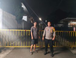 Patroli Pemukiman Bhabinkamtibmas Benhil Sambangi Wilayah RT 10/05