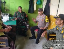 Sinergitas TNI-Polri Patroli Rutin di Pasar Tradisional Imbau Security untuk Menjaga Keamanan dan Ketertiban