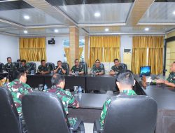 Pastikan Selama Libur Panjang Tidak Terjadi Pelanggaran Personel, Wadan Lantamal I Pimpin Rapat Staf