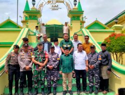 Posbinpotmar Pulau Penyengat Lanal Bintan Turut Menyambut Menteri Kordinator Bidang Pemberdayaan Manusia