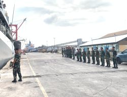 Prajurit Lantamal I Lepas Keberangkatan KRI Bung Tomo-357, Siap Laksanakan Tugas Operasi