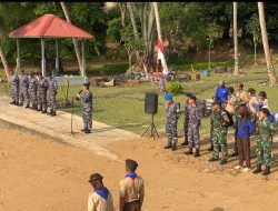 Danlanal Bintan Kukuhkan 33 Orang Calon Anggota Saka Bahari Lanal Bintan