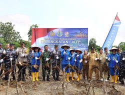 Dukung Program Swasembada Pangan Nasional, Lantamal I Laksamana Panen dan Penanaman Serentak Stkorwil/Satninkorwil TNI Angkatan Laut