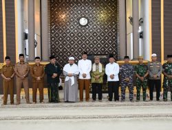 Lanal TBA dan Pemda Kabupaten Asahan Peringati Isra Mi’raj di Masjid Agung H. Achmad Bakrie Kisaran