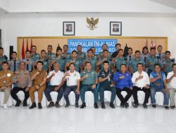 Perkuat Sinergitas Instansi Maritim, Lanal Nias Grlar Coffee Morning Peringati Hari Hidrografi TNI AL Tahun 2025