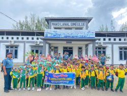Lanal Simeulue Gencar Tanamkan Nilai Kemaritiman Kepada Generasi Penerus Bangsa