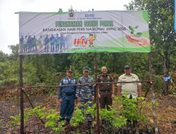 Lanal Bintan Berperan Serta Tanam 1000 Pohon Pada Peringatan Hari Pers Nasional 2025