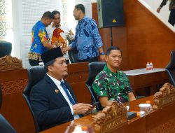 Lantamal I Hadiri Rapat Paripurna Pengumuman Penetapan Pasangan Calon Gubernur dan Wakil Gubernur Terpilih Sumatera Utara Periode 2025-2030