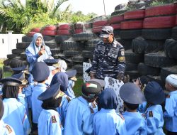 Jejak Kecil di Geladak Kapal, Wisata Edukatif PAUD dan TK ke KAL Pandang Lanal TBA