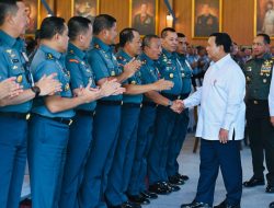 Danlanal Bintan Ikuti Pengarahan Presiden RI di Istana Kepresidenan Bogor