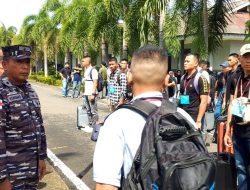 Dengan Doa dan Harapan, 63 Casis CATA PK TNI AL Sub Panda Bengkulu Dilepas Menuju Lantamal II