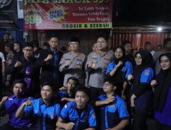 Ngopi Kamtibmas di Pademangan Timur, Polisi Bahas Tawuran hingga Keamanan Ojol