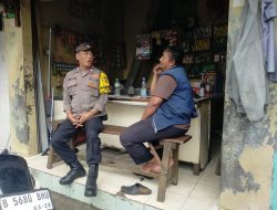 Bhabinkamtibmas Galur Gelar Patroli Dialogis dan Sambang dengan Ketua RT untuk Menjaga Keamanan Wilayah
