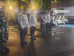 Kanit Intelkam Menteng Pimpin Apel Malam Patroli Cipta Kondisi Wilayah Menteng Dan Sekitarnya