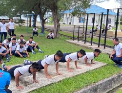 Prajurit Lanal Simeulue Laksanakan Garjas Samapta Rutin Tahun 2025