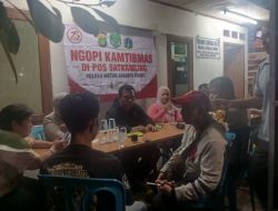 Polsek Metro Gambir Gelar Ngopi Kamtibmas di Petojo Selatan, Warga Beri Masukan Terkait Keamanan