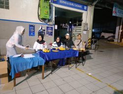 Himbauan Bhabinkamtibmas Gunung Sahari Utara Dalam Pemilih Ketua RT 018/03 Periode 2025-2030