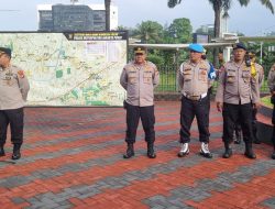 575 Personel Polri Pengamanan Dan Antisipasi Unjuk Rasa Di Gedung DPR RI