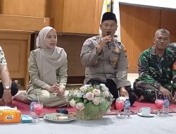 Kanit Binmas Hadiri Rapat Koordinasi Tiga Pilar Menyambut Bulan Suci Ramadhan di Kelurahan Galur