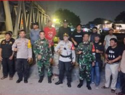 Patroli Pos Singgah Ramadhan Roxy, Polsek Metro Gambir Pastikan Situasi Kondusif di Perbatasan Duripulo