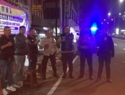 Patroli Kamtibmas di Petojo Utara, Polsek Metro Gambir Antisipasi Gangguan Keamanan